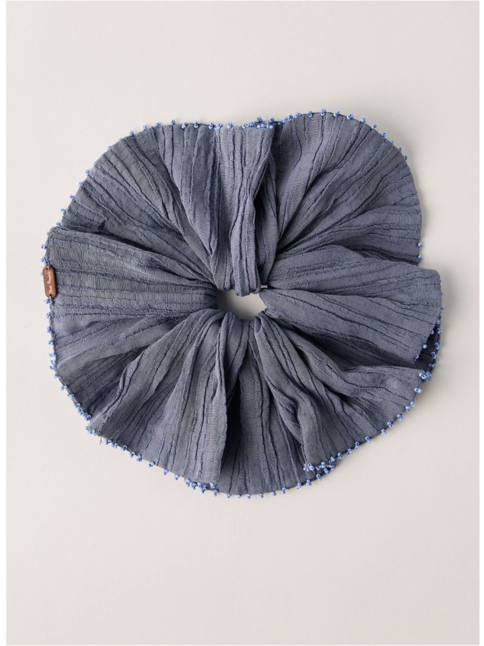Free People Calypso Beaded Trim Scrunchie